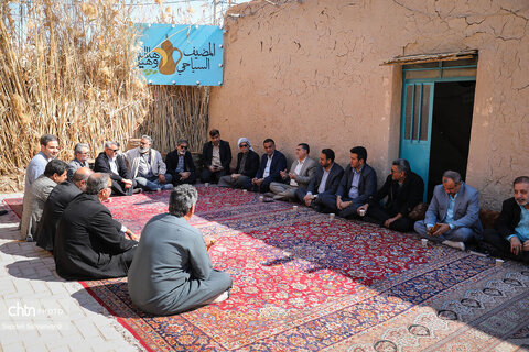 افتتاح سنگ‌فرش روستای علوه