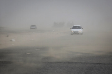 طوفان مسیر زابل زاهدان را مسدود کرد/ گردشگران مراقب باشند