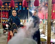 نهمین جشنواره ملی اقوام ایرانی و نمایشگاه سوغات و صنایع‌دستی در اهواز آغاز به کار کرد