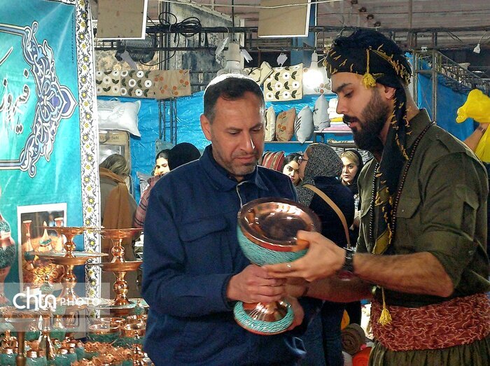 نهمین جشنواره ملی اقوام ایرانی و نمایشگاه سوغات و صنایعدستی در اهواز آغاز به کار کرد