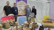 حضور موفق هنرمندان استان مرکزی در نمایشگاه صنایع‌دستی بوشهر