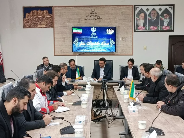 نخستین جلسه ستاد اجرایی خدمات سفر گرمه برگزار شد