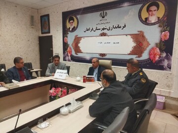 هماهنگی خدمات سفر نوروز ۱۴۰۴ در شهرستان فراهان