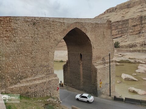 نمایی زیبا پل دختر لرستان