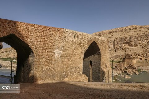 نمایی زیبا پل دختر لرستان