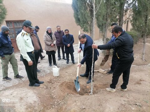 روز درخت‌کاری در باغ جهانی شاهزاده ماهان برگزار شد