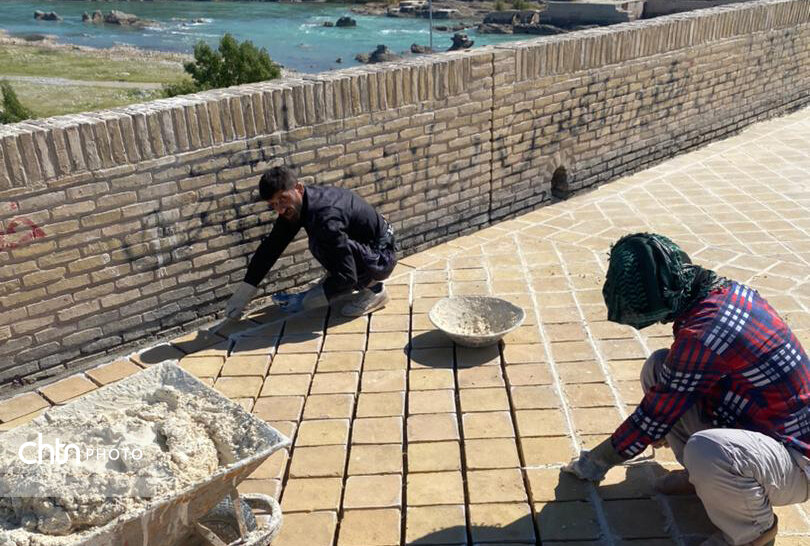 آمادهسازی پل قدیم دزفول برای پیشواز نوروز