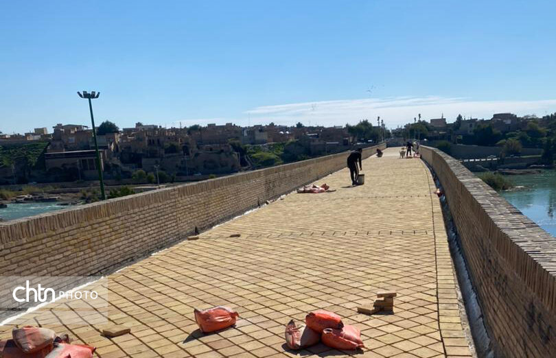 آمادهسازی پل قدیم دزفول برای پیشواز نوروز