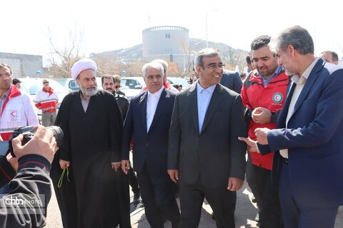 مانور خدمت ۱۴ دستگاه اجرایی ستاد اجرایی خدمات سفر خراسان رضوی در موزه بزرگ خراسان برگزار شد.