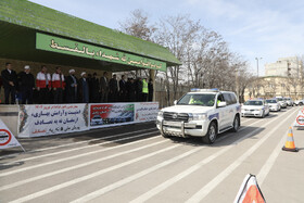 رزمایش ترافیکی و ستاد خدمات سفر نوروز ۱۴۰۴ در اردبیل برگزار شد