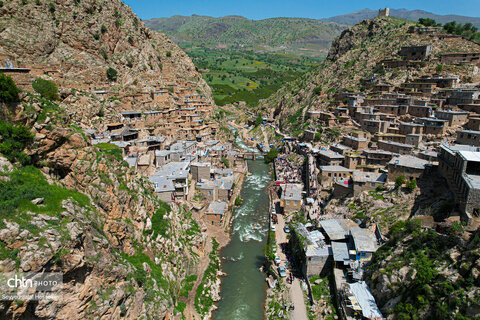 روستای پالنگان؛ نگین پلکانی کردستان