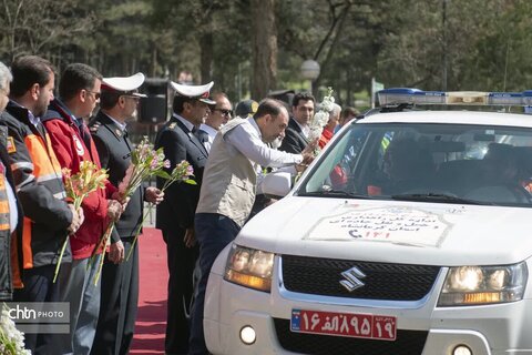 مانور بزرگ ستاد اجرایی خدمات سفر استان کرمانشاه