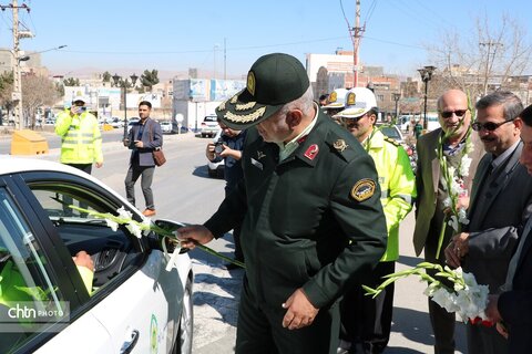 رزمایش بزرگ ترافیکی خراسان شمالی