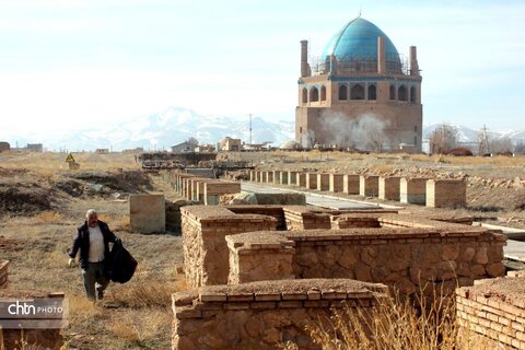 آیین پاکسازی پایگاه میراث جهانی گنبدسلطانیه