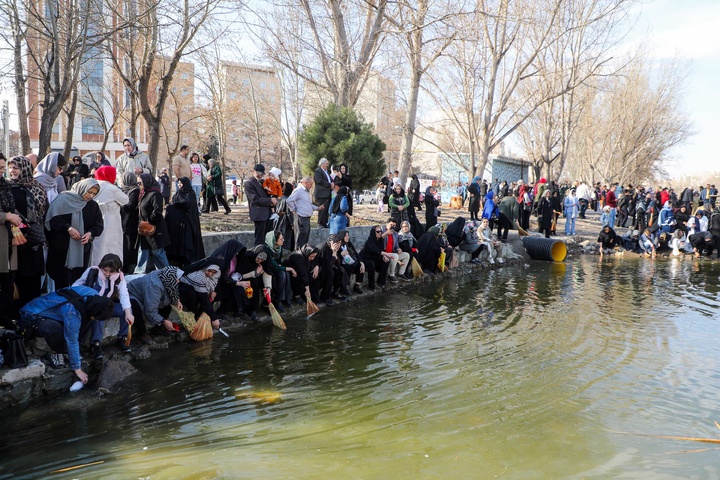 آیین نوروزی «نو اوستی» در اردبیل برگزار شد