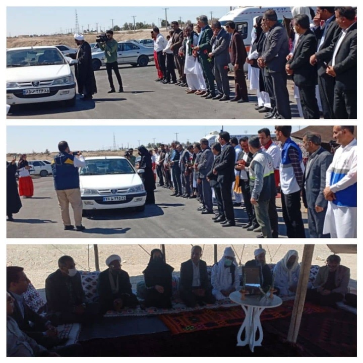 استقبال از مسافران نوروزی در شهرستان هامون استقبال از مسافران نوروزی در شهرستان هامون