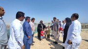 استقبال از مهمانان نوروزی در شهرستان دشتیاری