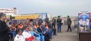 برگزاری آیین استقبال از گردشگران نوروزی در بوشهر