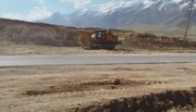 پیچ خطرناک جاده لردگان به چله‌گاه برای ارتقای ایمنی سفر مسافران نوروزی حذف شد