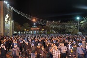 مراسم شب قدر بیست و یکم ماه رمضان در آستان مبارک حسین بن موسی الکاظم (ع) طبس