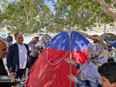 بازدید دبیر ستاد اجرایی خدمات سفر هرمزگان از شهرستان رودان