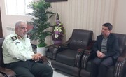 دیدار نوروزی با فرماندهی انتظامی خراسان شمالی