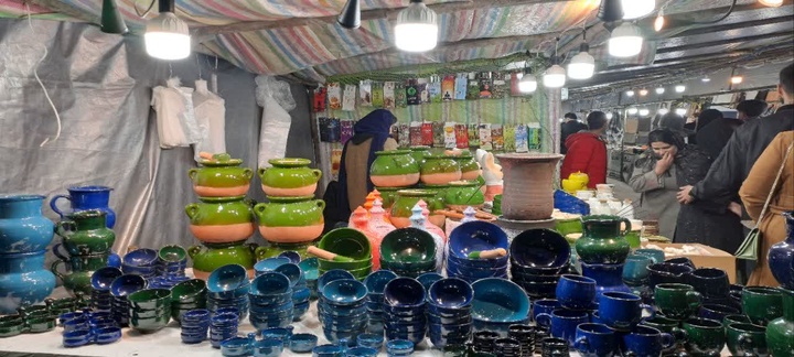 برپایی نمایشگاه صنایع‌دستی در پیرانشهر