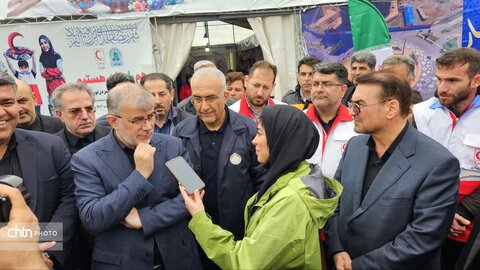 بازدید استاندار البرز از پایگاه نوروزی شهرستان ساوجبلاغ