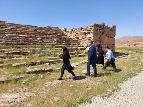 بازدید دبیر ستاد اجرایی خدمات سفر خوزستان از شهرستان مسجدسلیمان