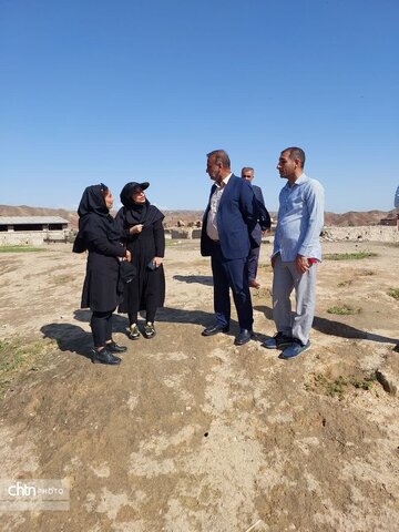 بازدید دبیر ستاد اجرایی خدمات سفر خوزستان از شهرستان مسجدسلیمان