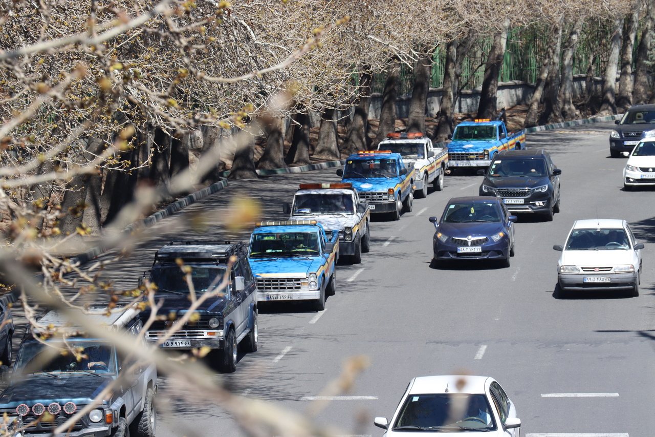 آمادگی کامل خودروهای امداد شهری و کوهستانی برای خدمترسانی به گردشگران در کرج