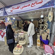 مسافران نوروزی در طرح کارگاه گردی از کارگاه‌های صنایع‌دستی گلستان بازدید می‌کنند