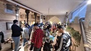موزه منبت چوب در تکیه بیگلربیگی کرمانشاه مورد استقبال گردشگران نوروزی 