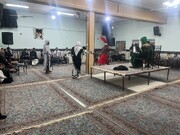 شبیه‌خوانی جنگ خندق در حسینیه سیدالشهدا دامغان برگزار شد