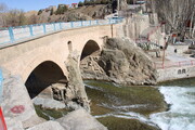 مرمت پل تاریخی زمان‌خان سامان چهارمحال و بختیاری ۷۰ درصد پیشرفت فیزیکی دارد