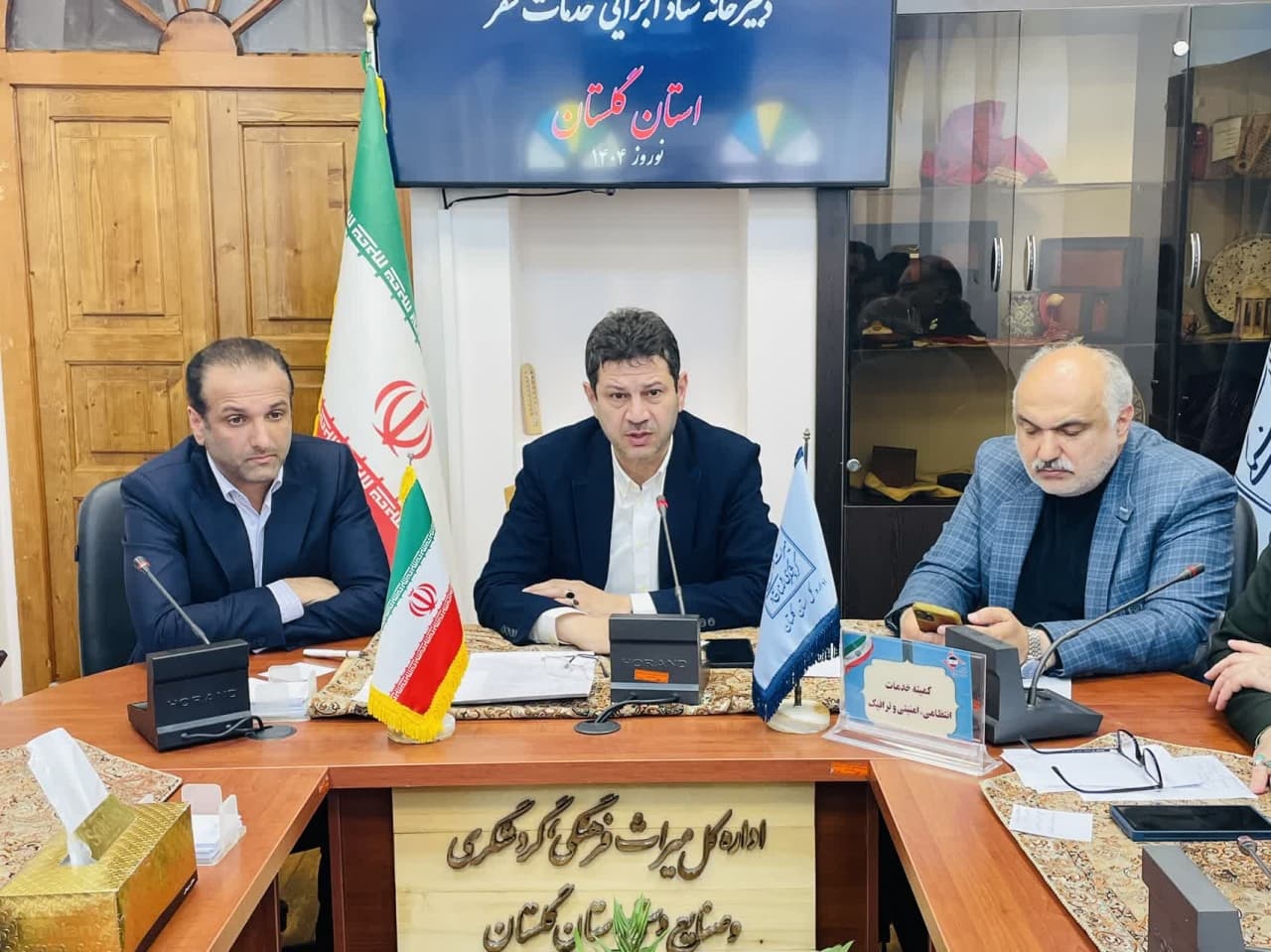 بازدید نماینده ویژه ستاد مرکزی هماهنگی خدمات سفر کشور از دبیرخانه ستاد سفر گلستان / رفع ۹۵ نقطه حادثهخیز و تلاش برای افزایش ماندگاری گردشگران