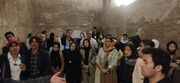 بازدید ۵۰ دانشجوی خارجی از بافت تاریخی بیرجند