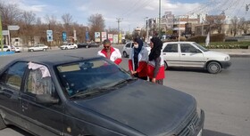 نیروهای امدادی هلال‌احمر تا ۱۵ فروردین به مسافران نوروزی در شهرستان بروجن خدمات‌رسانی می‌کنند