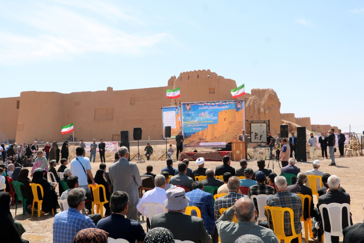 آیین نوروزگاه در پایگاه ملی میراث‌فرهنگی بلقیس اسفراین برگزار شد