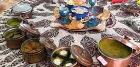 جشنواره غذاهای سنتی روستای زمان‌آباد بخش گلباف کرمان برگزار شد