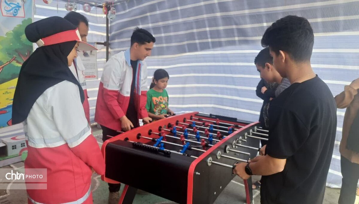 مسافران در فضای دوست‌دار کودک پُست نوروزی لردگان استقرار یافتند