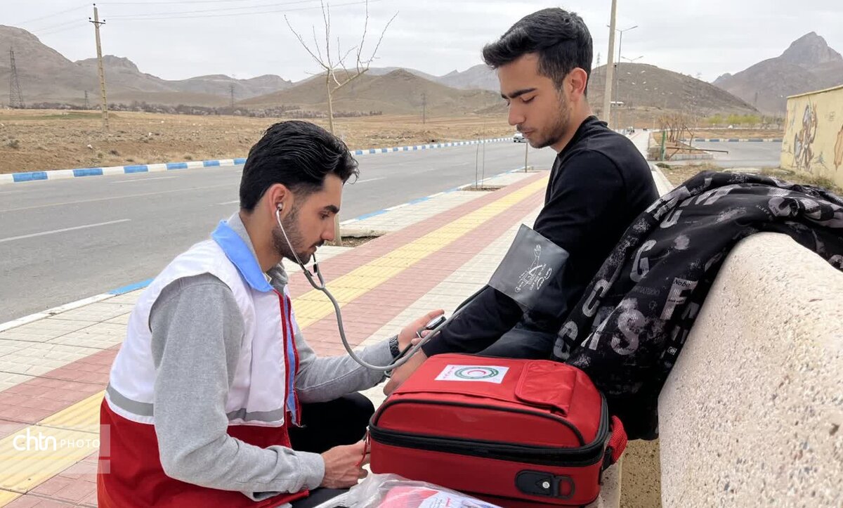 ارائه خدمات سلامت به مسافران نوروزی؛ پایش وضعیت سلامت در فرخ‌شهر