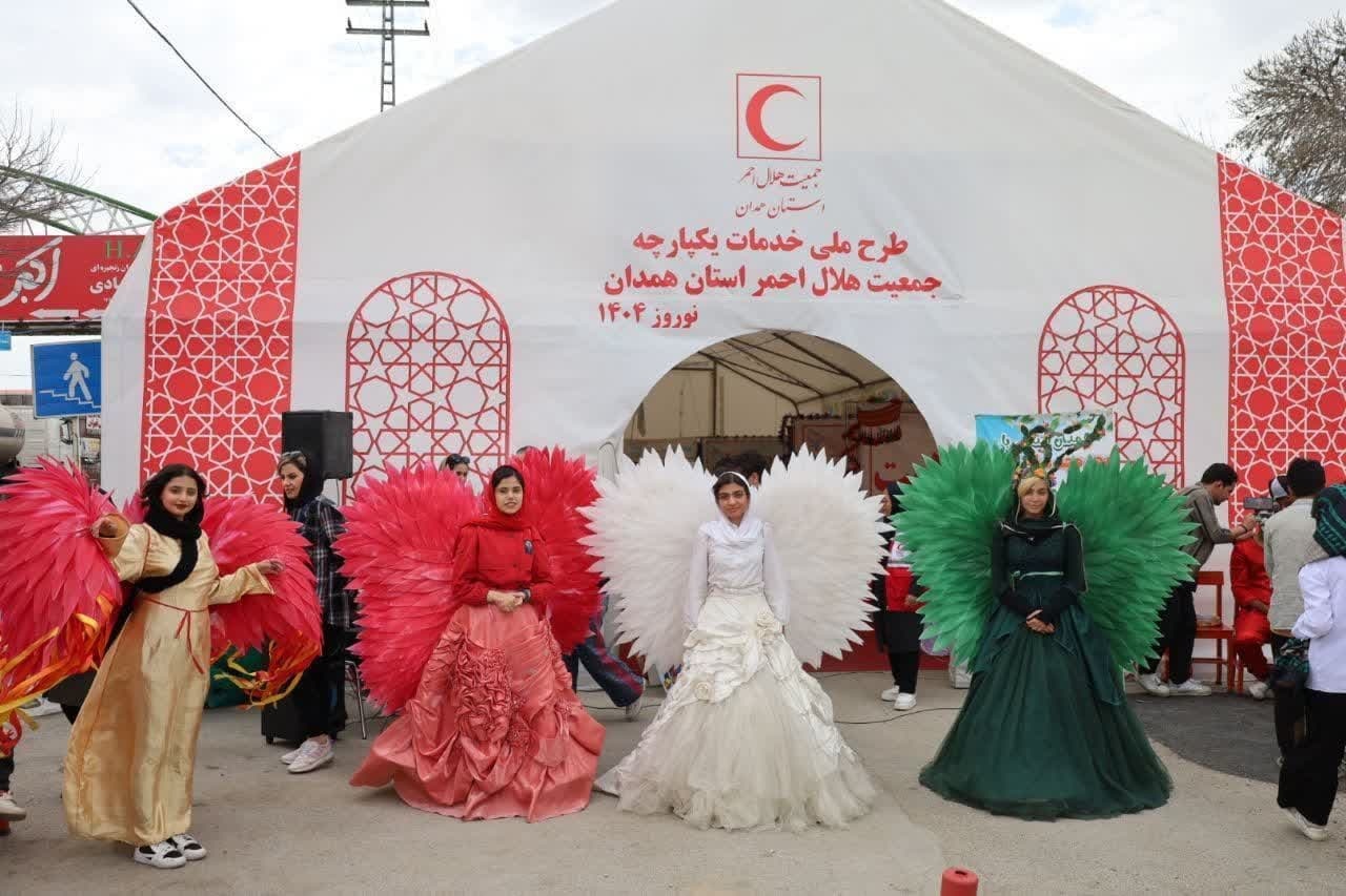 هلال احمر همدان از زبان هنر برای کاهش سوانح رانندگی بهره گرفت