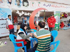 بهره‌مندی بیش از ۴۳۲ هزار مسافر از خدمات پست‌های نوروزی هلال‌احمر کرمان