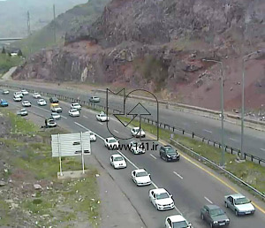 ثبت تردد قریب به ۲میلیون و ۶۰۰ هزار وسیله نقلیه در محورهای برون‌شهری کشور در روز ۱۴ فروردین