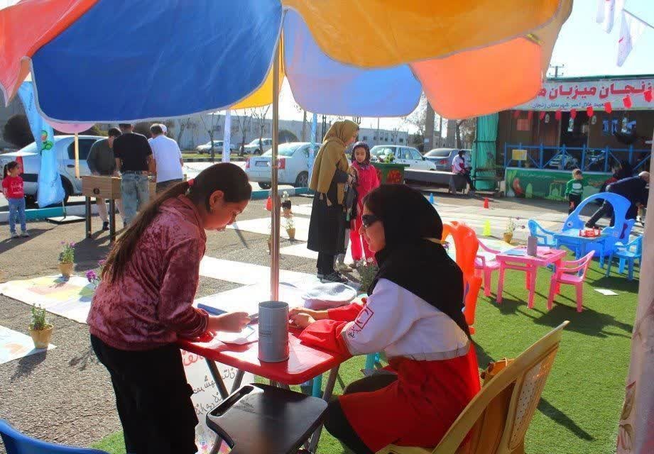 بهره‌مندی بیش از ۳۶۷ هزار نفر در طرح نوروزی از خدمات هلال احمر زنجان 