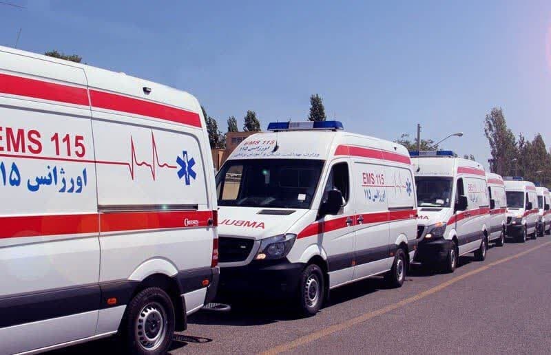 ارائه خدمات درمانی به ۵۶۲۱ مصدوم و بیمار توسط مرکز اورژانس همدان در نوروز  ۱۴۰۴