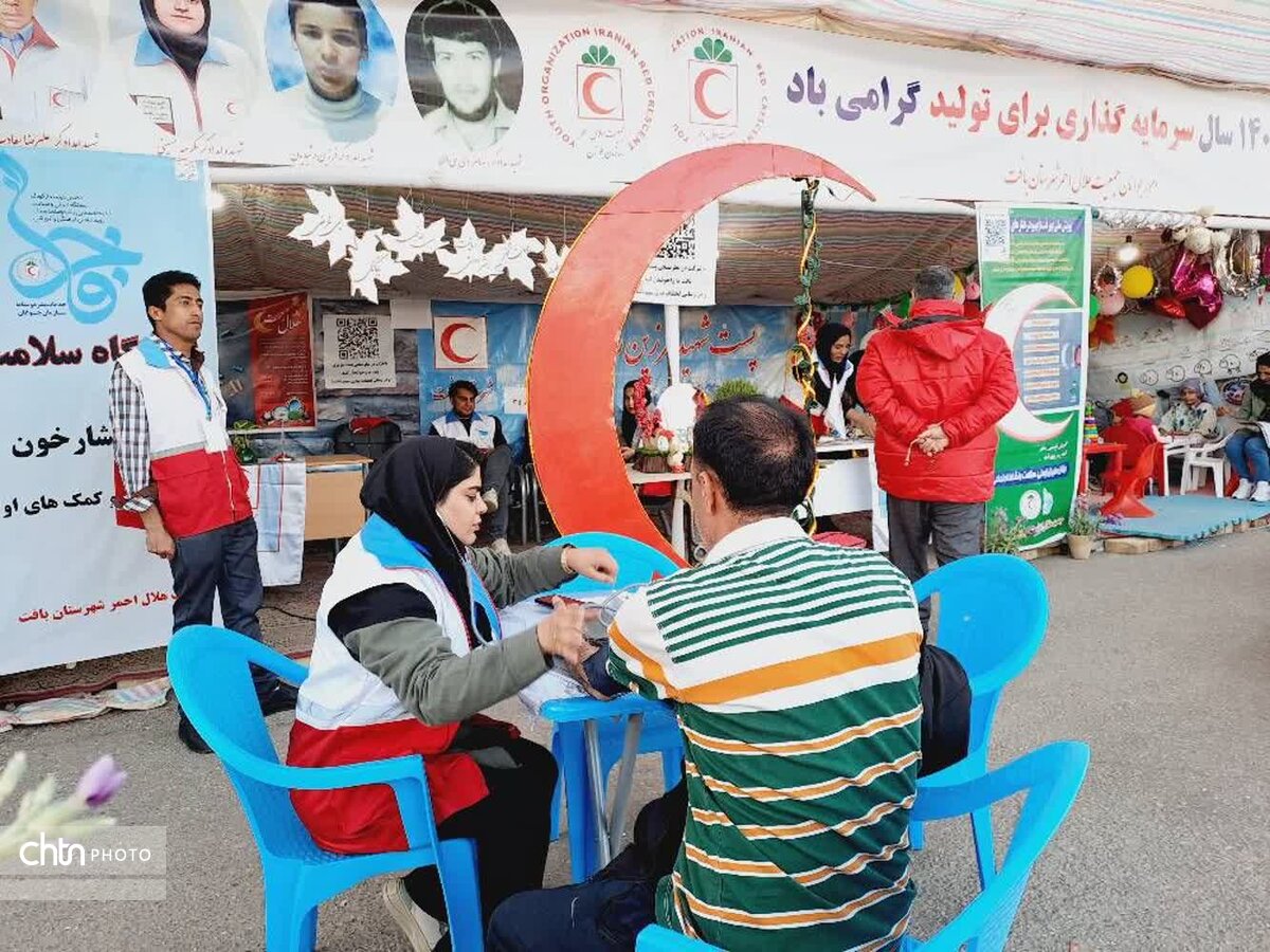 بهره‌مندی بیش از ۴۳۲ هزار مسافر از خدمات پست‌های نوروزی هلال‌احمر کرمان