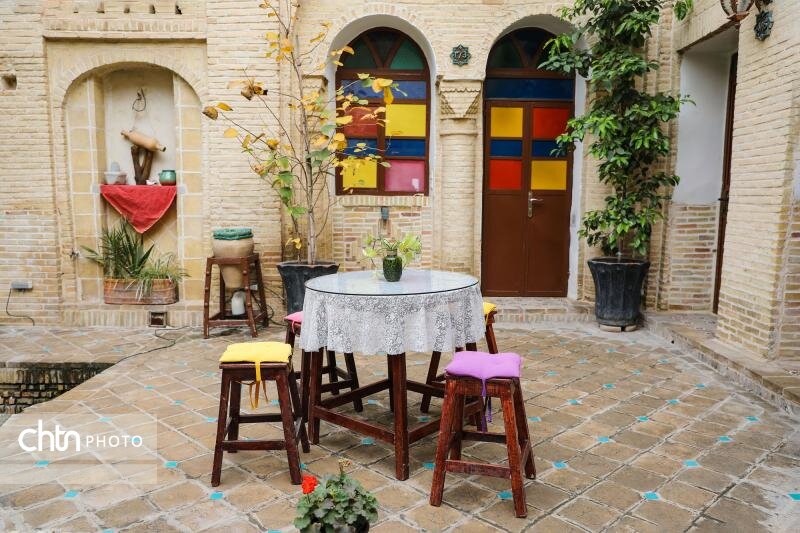 سرابی پر آب در خانه تاریخی سرابی