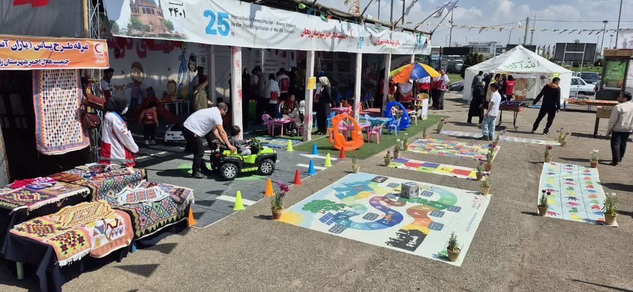 بیش از ۴۱۰ هزار نفر از خدمات نوروزی هلال احمر زنجان بهره‌مند شدند